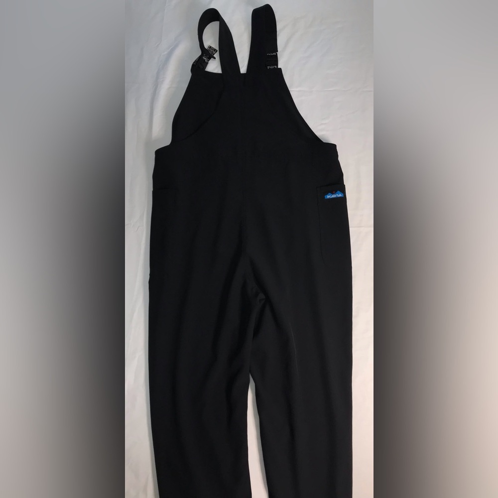 KAVU Black Overalls + Kavu top with Geometric Straps - Picture 2 of 16